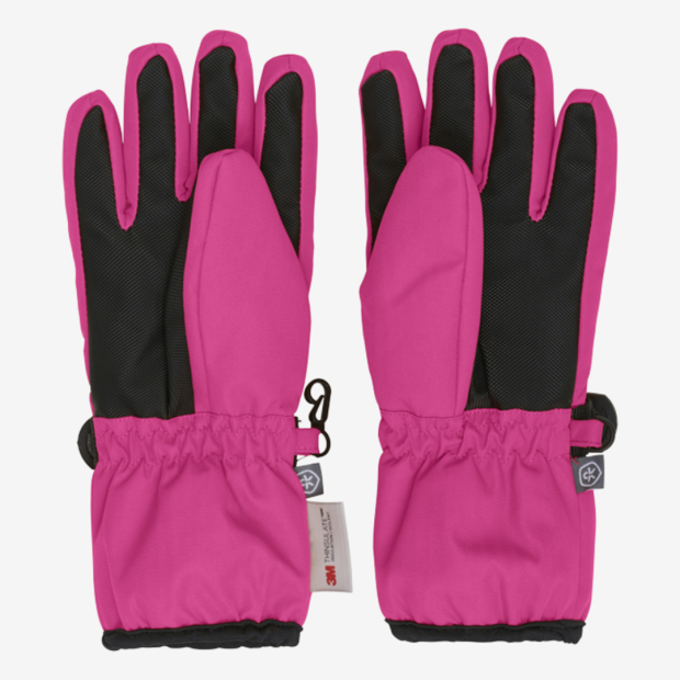 Color Kids - wasserdichte Handschuhe - Pink Glo