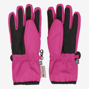 Color Kids - wasserdichte Handschuhe - Pink Glo