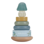 Little Dutch Holz Stapelturm mit Ringen Forest Friends
