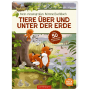 Coppenrath Wimmel Such Buch Tiere über und unter der Erde