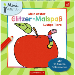 Coppenrath Mein Glitzer Malspaß Lustige Tiere