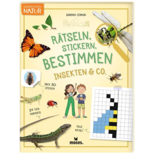 moses Expedition Natur Rätseln Stickern Bestimmen...