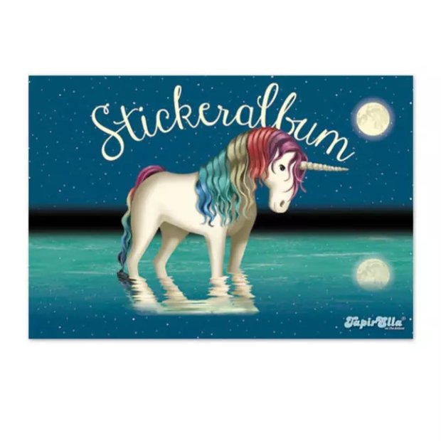 Lutz Mauder TapirElla Stickeralbum Einhorn Lunabelle