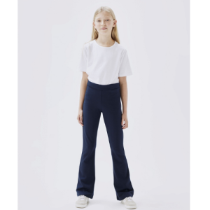 name it Kinder Legging mit Schlag blau
