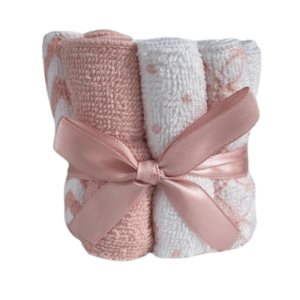 Weiche Waschlappen - Rosa (Set aus 12) von Hütte