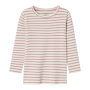 name it Basic Shirt Ringel natur rosé
