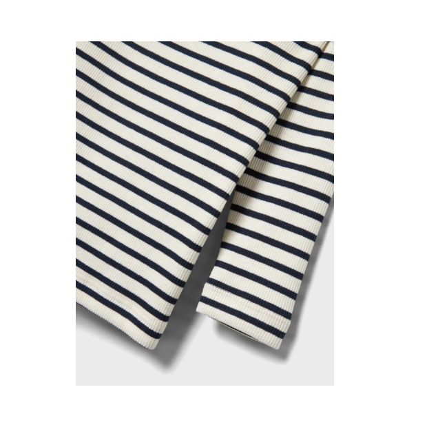 name it Basic Shirt Ringel natur blau