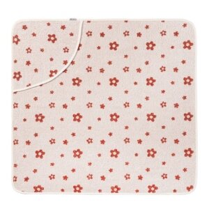 Kapuzenbadetuch Sunny Motiv Blumen, 80x80cm von Sterntaler