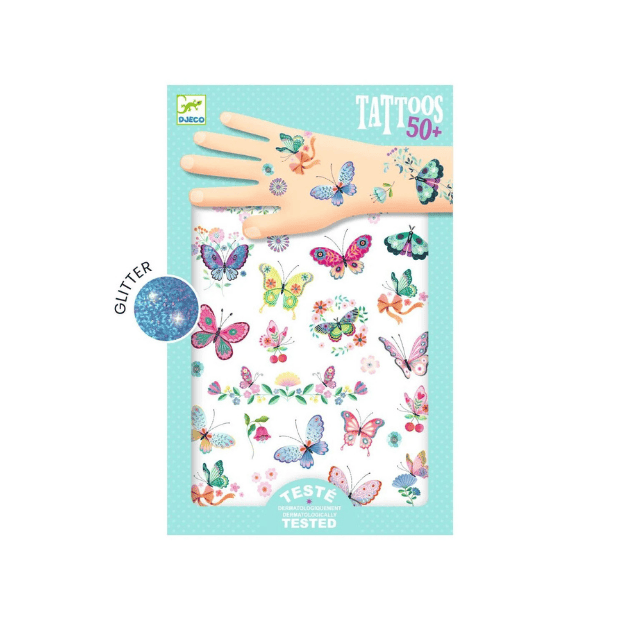 Djeco Tattoos Schmetterlinge