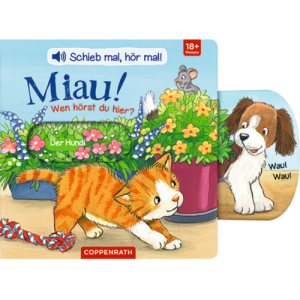 Coppenrath Kinderbuch Schieb mal hör mal Miau Wen...