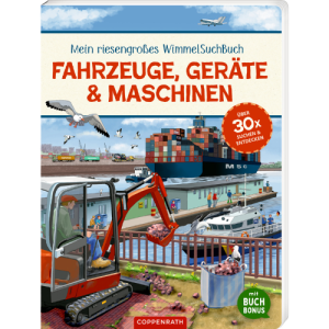 Coppenrath Wimmelbuch Fahrzeuge Geräte Maschinen