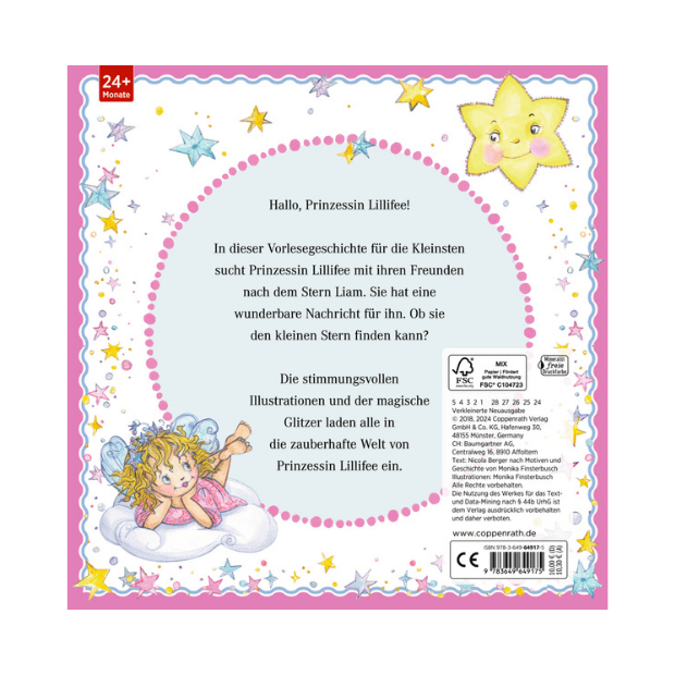 Coppenrath Kinderbuch Prinzessin Lillifee sucht den kleinen Stern